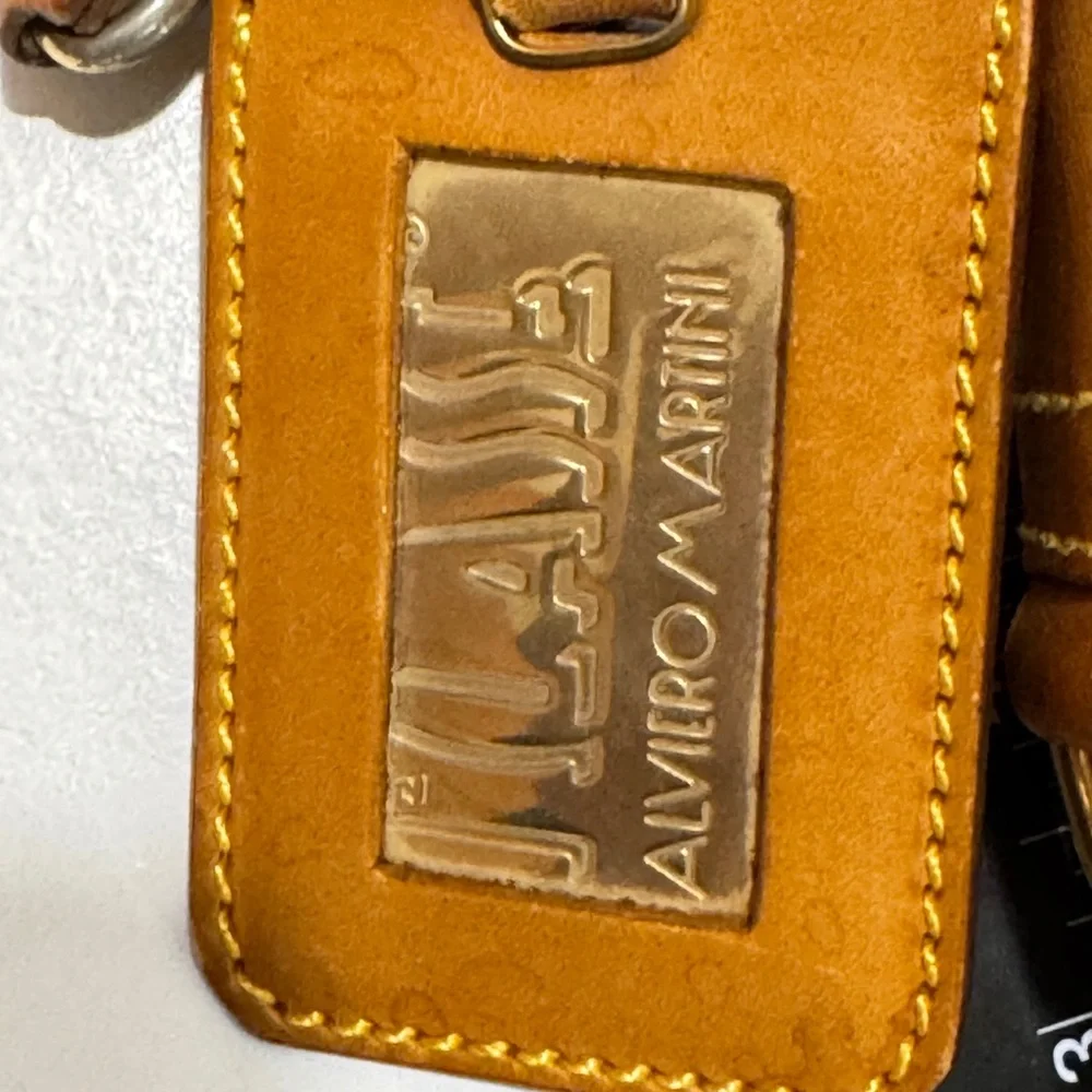 Vintage Map Print Tan Shoulder Bag - Picture 6 of 16